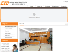 Tablet Screenshot of chitco.net